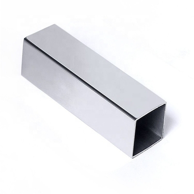 Tube carré soudé AISI 201 de tuyau d'acier inoxydable de la finition SHS de miroir 202 304 2B