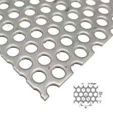 201 SS321 ont perforé le plat 202 de solides solubles 304 316 316 316L